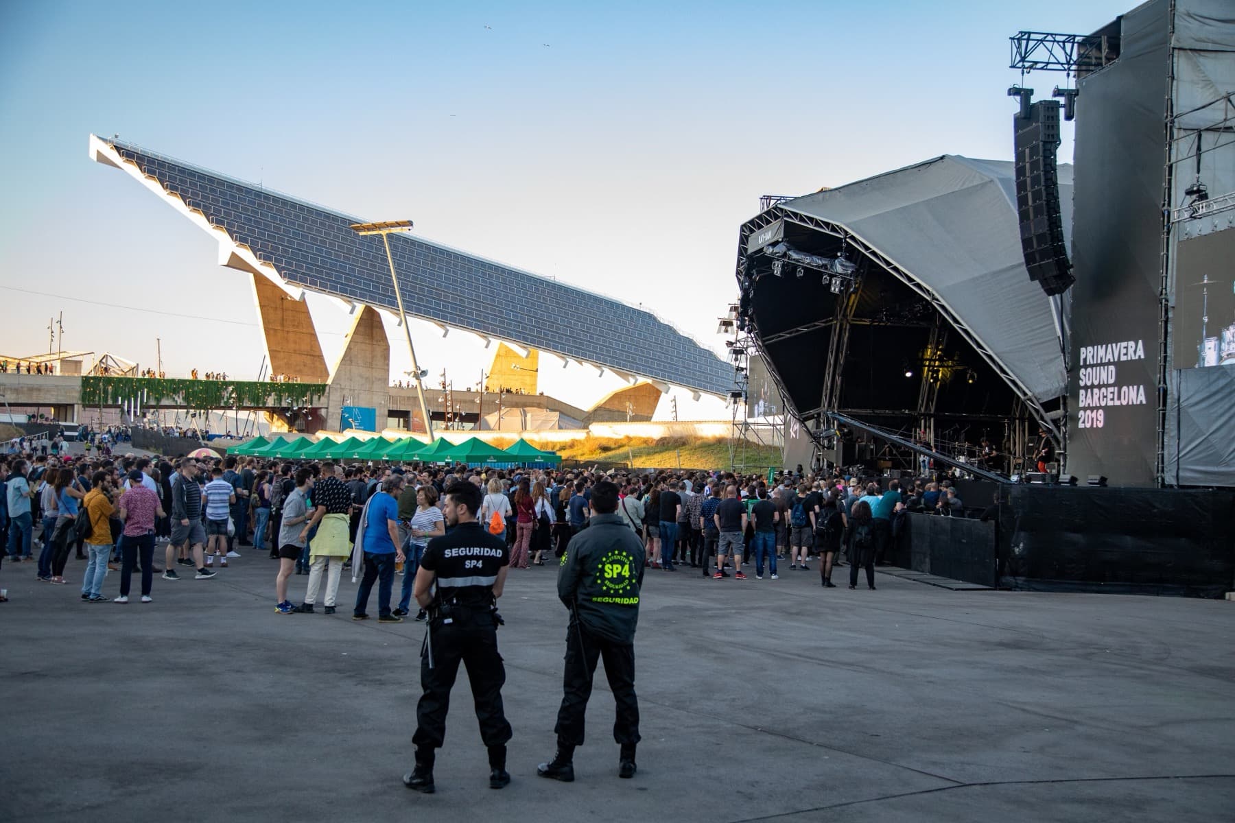 The Ray-Ban stage at Primavera Sound Barcelona, Parc del Fòrum, in 2019.